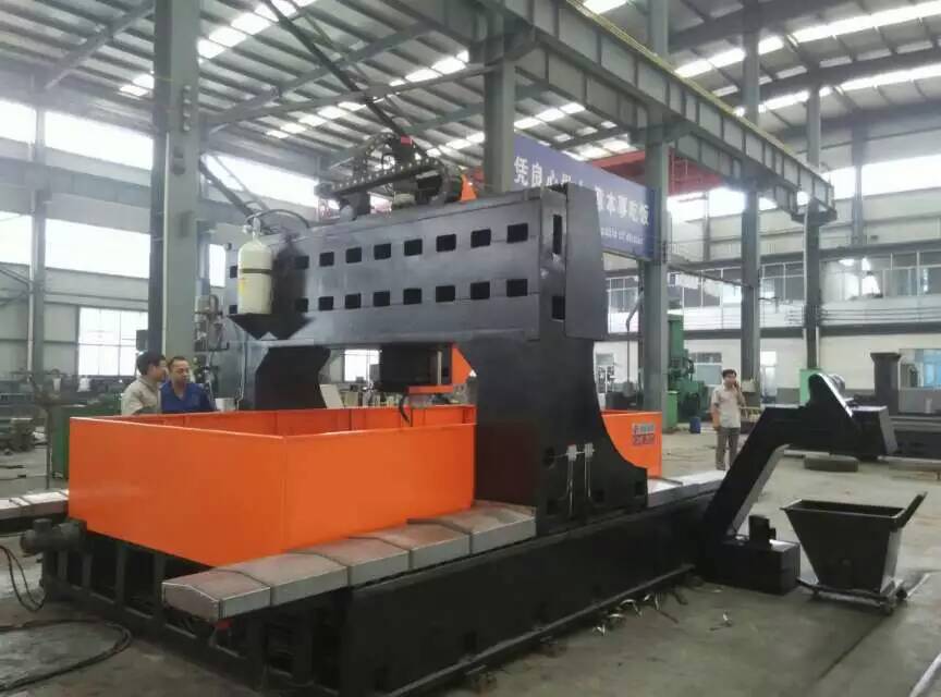 In the production of gantry mobile CNC drilling and milling machines