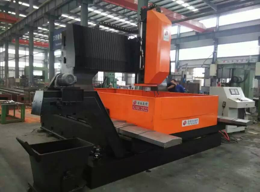 In the production of gantry mobile CNC drilling and milling machines