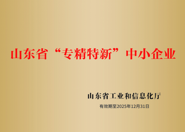Shandong Province's "Specialized, Refined, and New" Small and Medium Enterprises