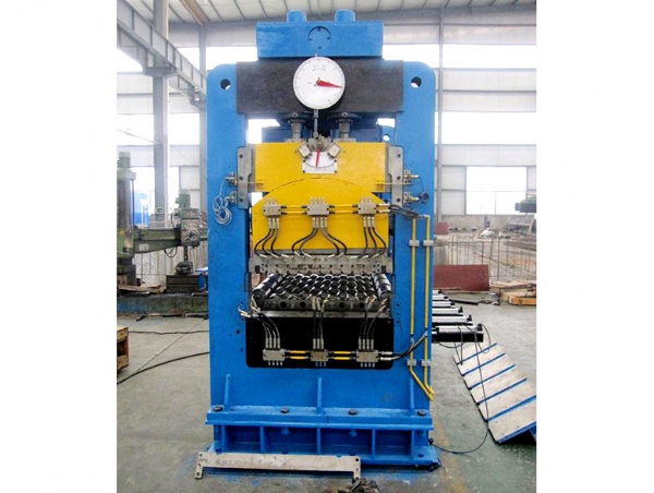 Six fold leveling machine