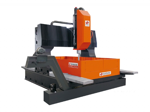 Gantry mobile CNC drilling and milling machine